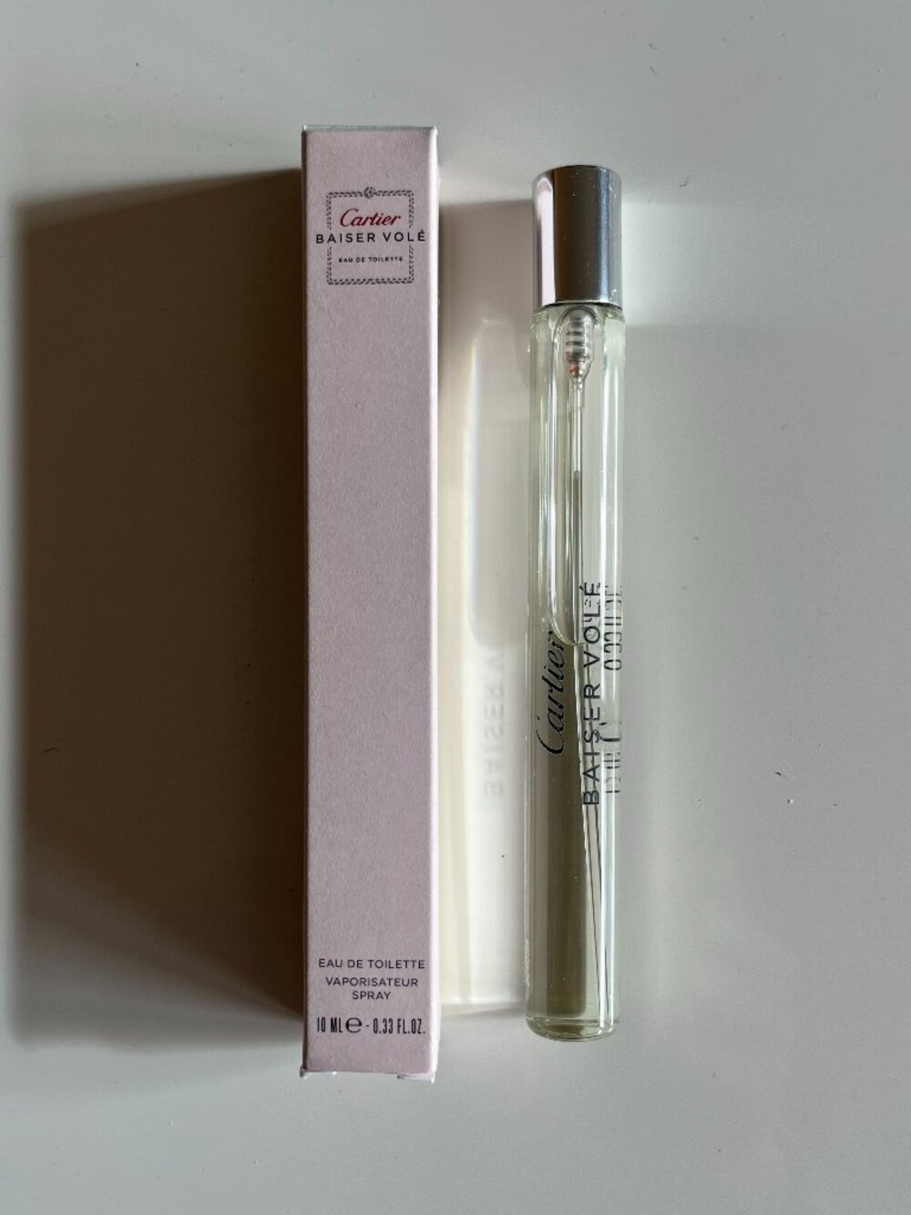 Cartier Baiser Volé EDP Travel Spray .33 oz NIB